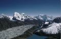 Gokyo peak et l'Island Peak (6189m)