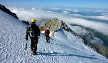 Les Domes de Miage en traversée