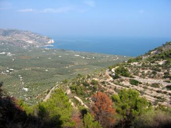 Le massif du Gargano dans les Pouilles