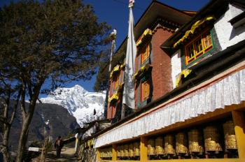 Panorama sur l'Everest