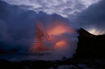 Hawaii, montagnes de feu