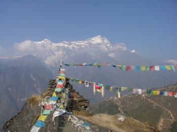 Au pied de l'Everest