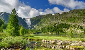 Montagnes et steppes de l'Altaï