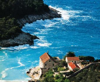Les îles croates de Split à Dubrovnik