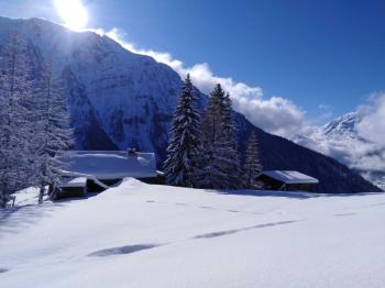 Raquettes sur les Balcons du Mont Blanc Raquettes sur les Balcons du Mont Blanc