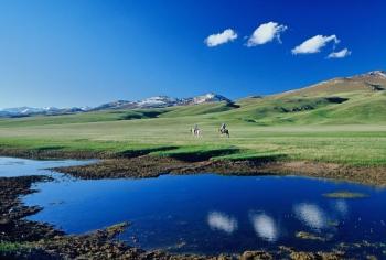 Chevauchée vers le lac Son-Kul